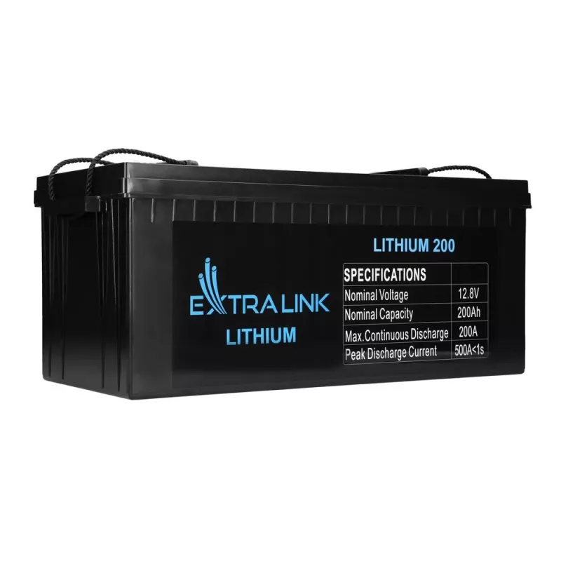 Extralink EX.30479 batteria ricaricabile industriale al litio-ferro-fosfato (LiFePO4), 12,8 V, 200 Ah