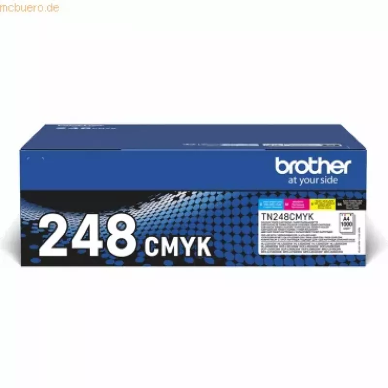Brother TN-248VAL Cartuccia toner 4 pezzi originale nero, ciano, magenta, giallo