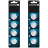 Batteria al litio a bottone everActive CR3032, 3V, 580 mAh, pila a bottone, confezione da 4