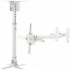 Supporto da soffitto per proiettore 45-76 cm P-107W bianco 15 kg