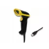 Qoltec 50867 lettore laser di codici a barre 1D/2D, USB, nero