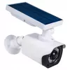 Telecamera di sorveglianza finta con pannello solare e luce LED SOL1800S CEE