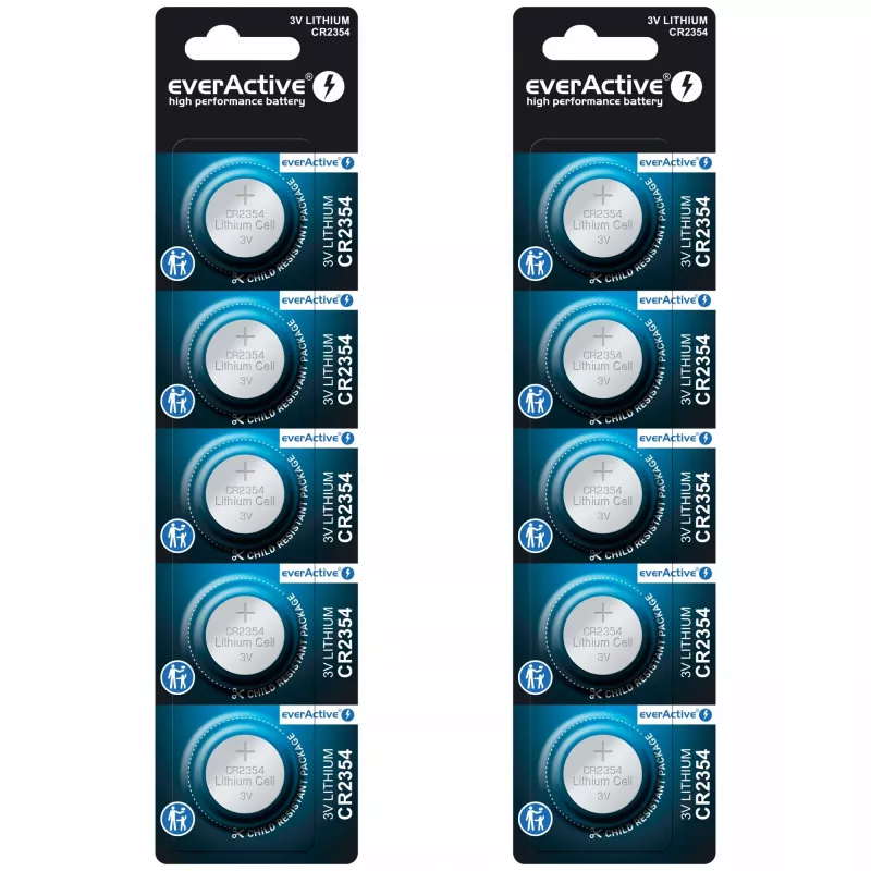 Batteria a bottone al litio everActive CR2354 - blister 5 pz.
