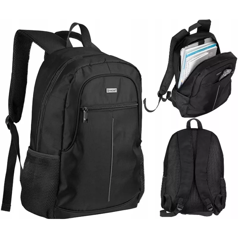 Zaino per laptop 15,6 Tracer City Carrier nero