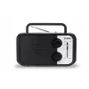 Radio portatile Eltra DANA nera – ricevitore FM/AM, design compatto