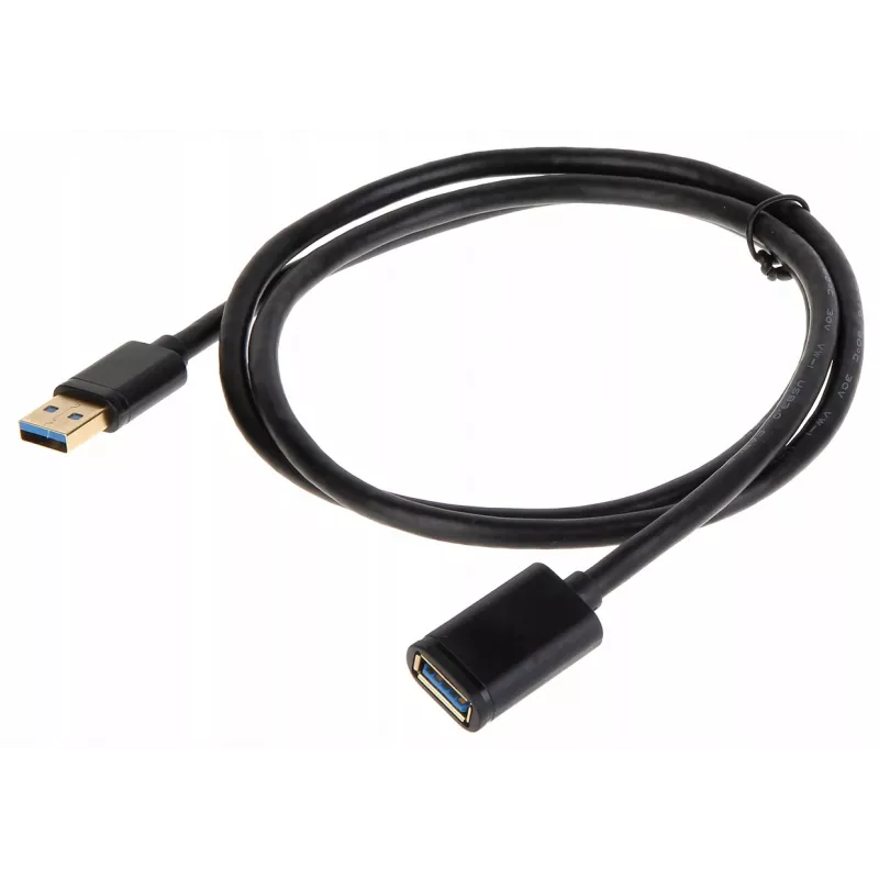 Cavo USB UNITEK Y-C457GBK USB 3.2 Gen 1 (3.1 Gen 1) 1 m USB A nero