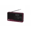 Radio portatile Eltra Asia nera — modello ricevitore AM/FM compatto