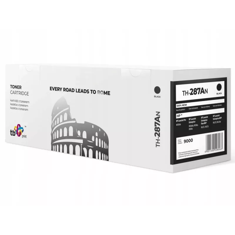 Toner per HP CF287A Lj M506 Bk TH-287AN nuovo