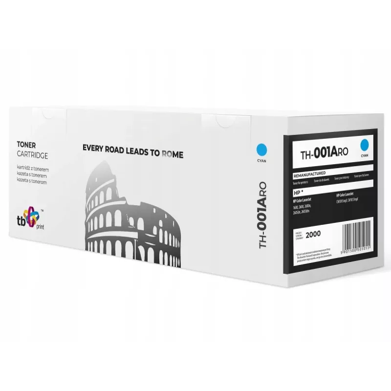 Toner TH-001ARO (HP Q6001A) ciano rigenerato nuovo OPC