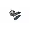 Cavo di alimentazione CEE 7/7 - IEC 320 C19 16A VDE 1,8M nero