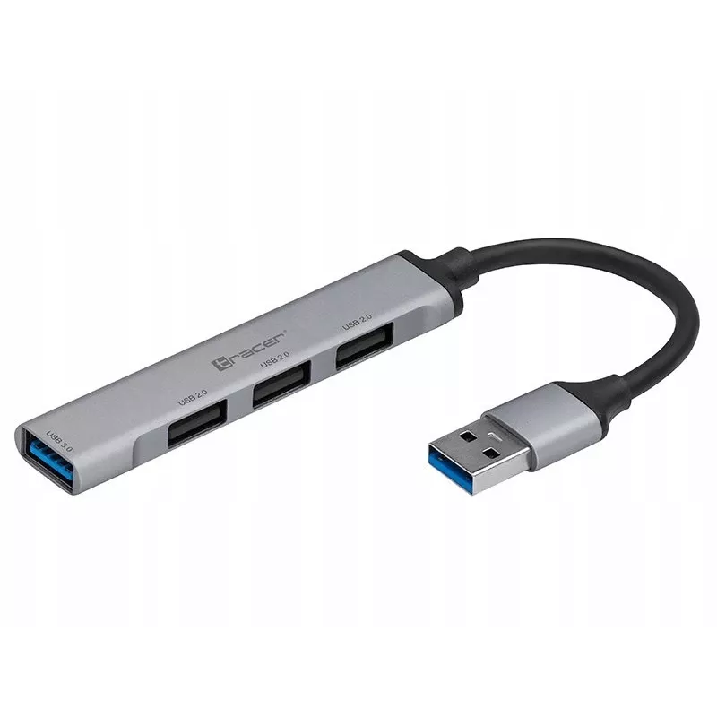 Hub USB Tracer 3.0, H41, 4 porte