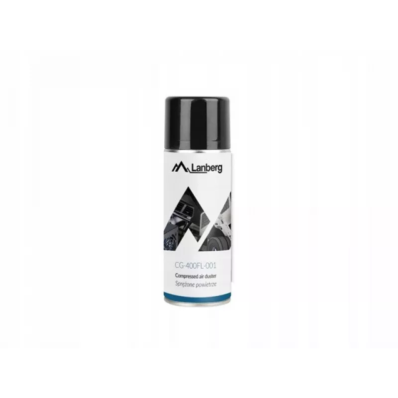 Lanberg CG-400FL-001 aria compressa per la pulizia, 400 ml