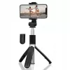 Treppiede MEDIA-TECH MT5542 selfie stick 2 in 1 regolabile in altezza leggero