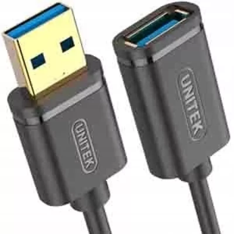 Unitek Y-C4030GBK cavo prolunga USB 3.1 Gen 1, tipo A maschio-femmina, 3 m, nero