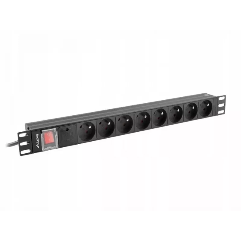 Ciabatta Lanberg PDU-08E-0200-BK
