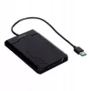 Unitek Y-3036 box esterno per HDD/SSD, 2,5″ SATA III 6G, USB 3.0, UASP, nero