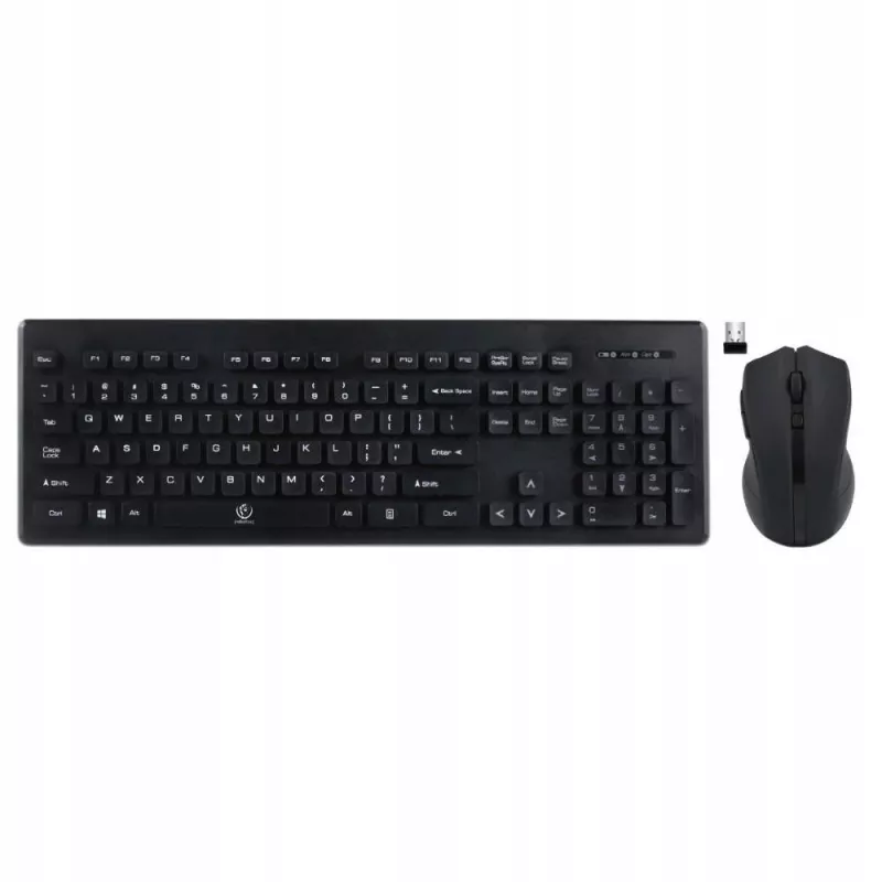 Set tastiera e mouse wireless Millenium