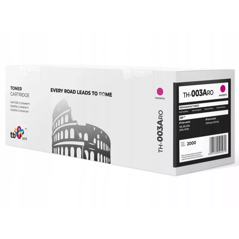 Toner TH-003ARO (HP Q6003A) magenta rigenerato nuovo OPC