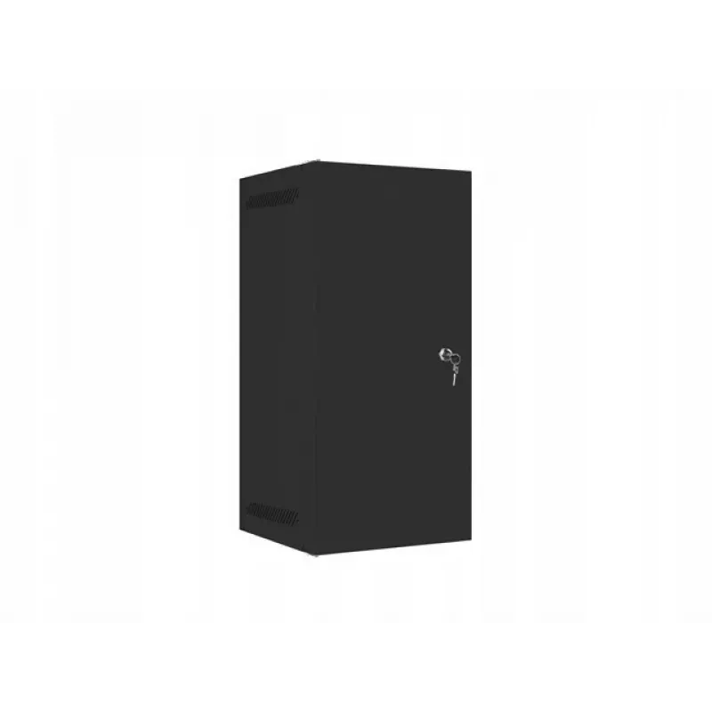 Lanberg WF10-2312-00B armadio rack a parete da 10 pollici 12U, 280x310x603 mm, porta in metallo, IP20, carico max 20 kg, flat pack, nero