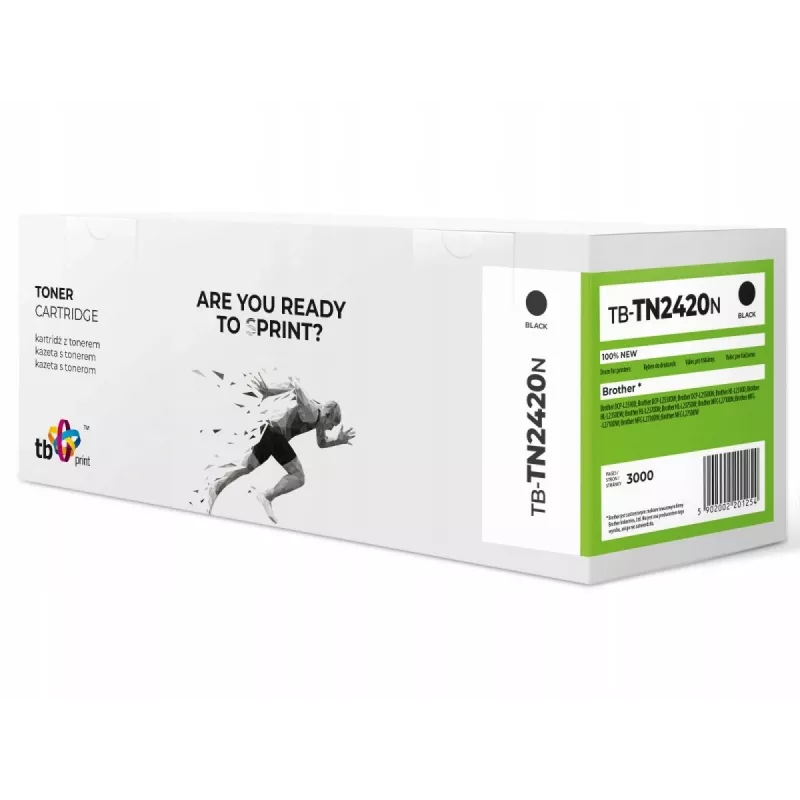 Toner per Brother TN2420 TB-TN2420N 100% nuovo nero