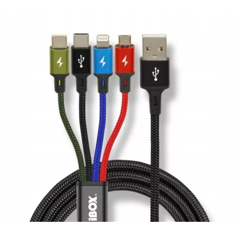 Cavo di ricarica universale 4 in 1 I-BOX USB IKUM4W1