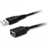 Cavo di prolunga USB Unitek Y‑C418GBK 5 m USB A a USB A USB 2.0, nero