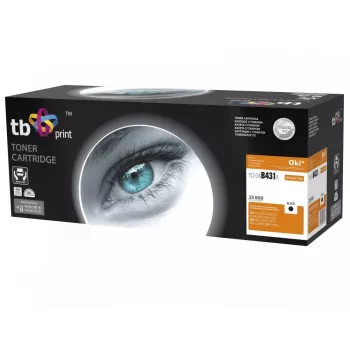 TB Print TO-DRB431R unità tamburo per OKI B431, nero, rigenerata