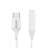 Adattatore audio USB Type 3.1 C (M) – Jack 3,5mm (F) bianco SAVIO AK-52