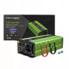 Inverter per auto Qoltec Monolith 1200 W Verde 12 V