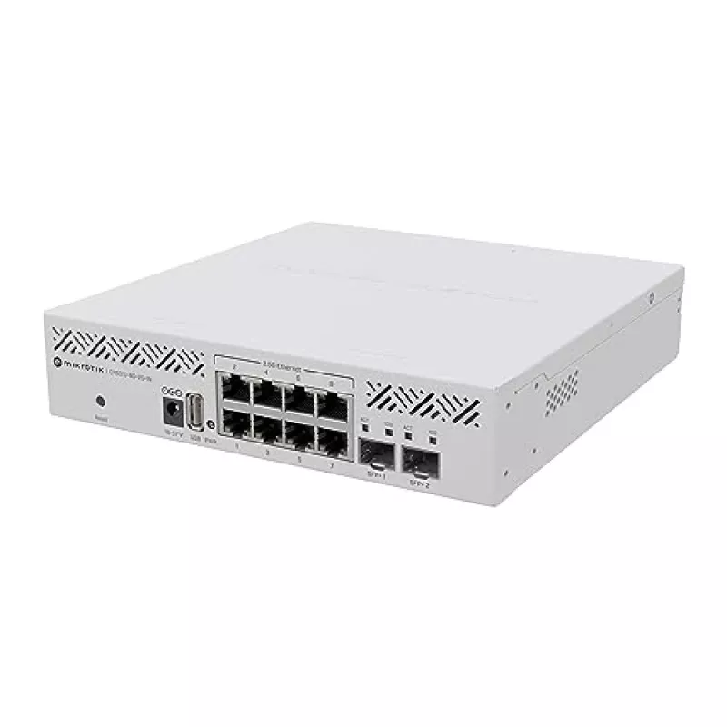 Switch gestito MikroTik CRS310-8G+2S+IN, 8x 2,5G, 2x SFP+