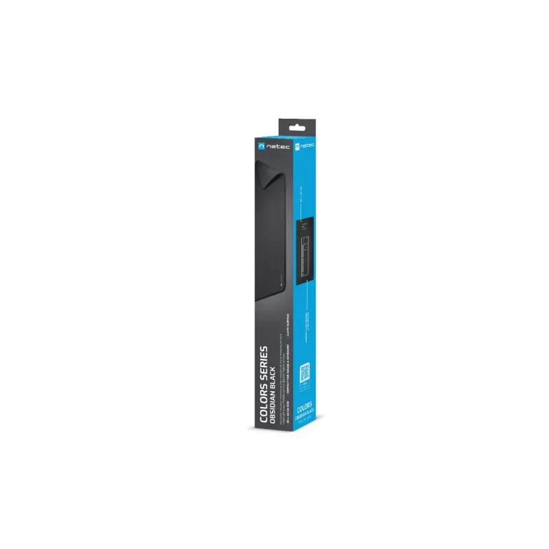Tappetino mouse NATEC serie Colors nero