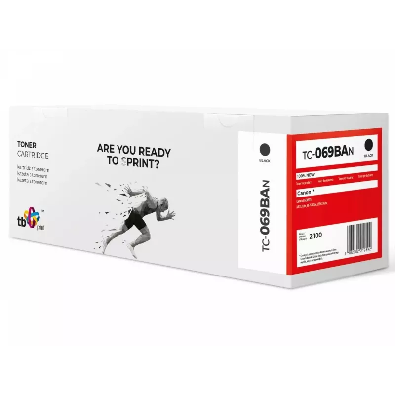 Toner per Canon MF752 TC-069BAN BK 100% nuovo