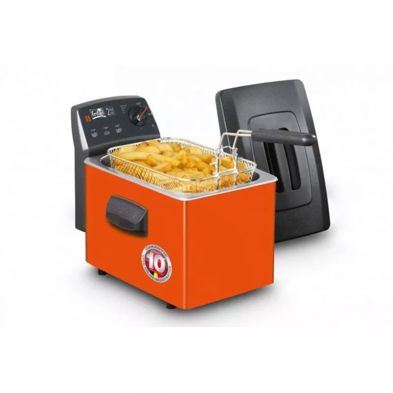 Fritel Turbo SF friggitrice, 3 L, arancione