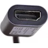 UNITEK V1420A adattatore cavo video 0,15 m USB Type-C HDMI grigio