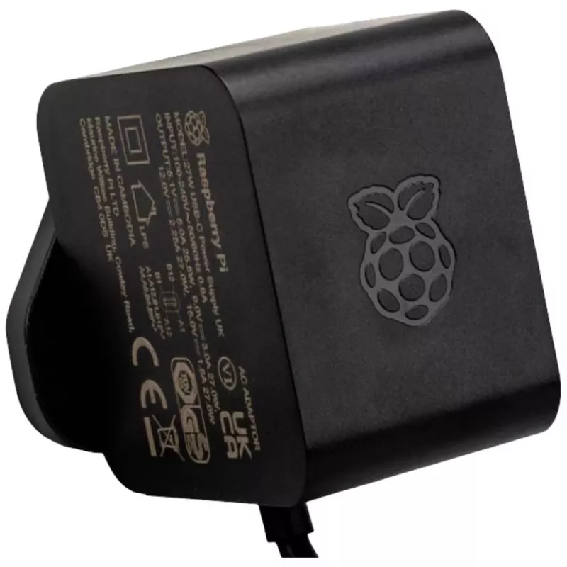 Alimentatore Raspberry SC1408 (modello RPI5NT5AB) – compatibile con dispositivi Raspberry Pi