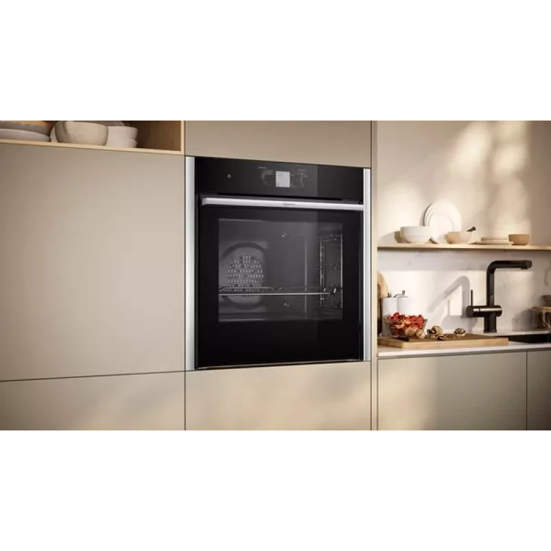 Neff B64CT73N0 Forno 71 L nero, acciaio inox