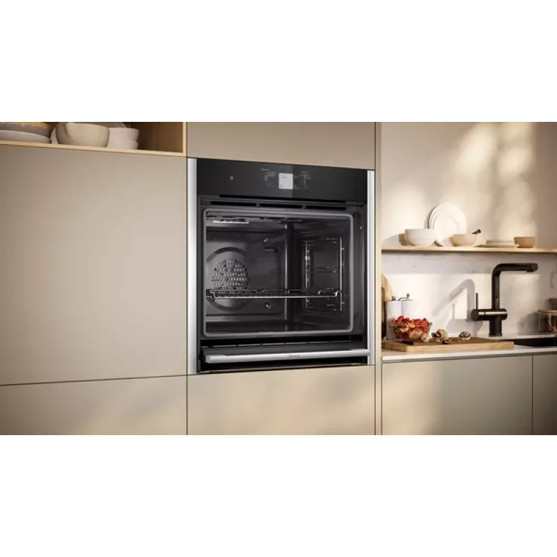 Neff B64CT73N0 Forno 71 L nero, acciaio inox