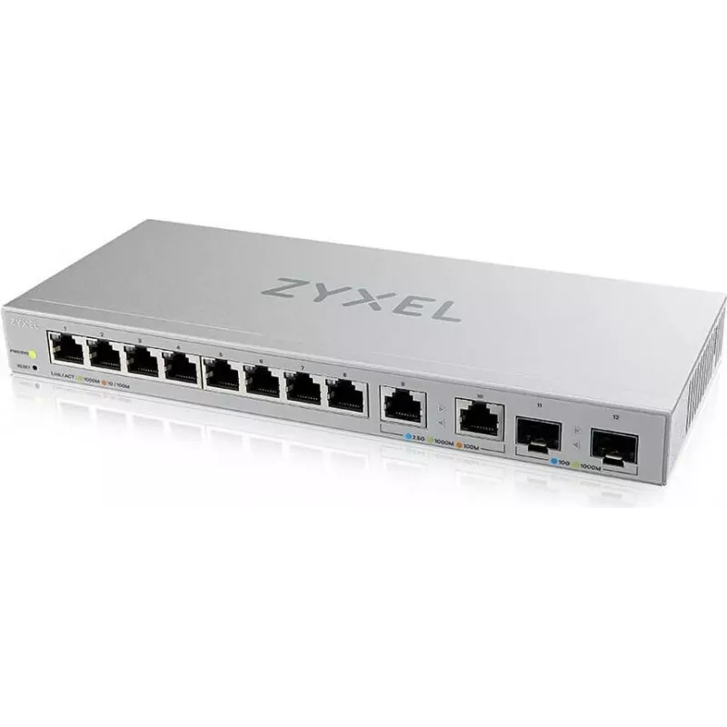 Zyxel XGS1210-12-ZZ0102F Switch di rete gestito Gigabit Ethernet (10/100/1000) grigio