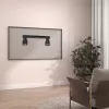 Supporto a parete per TV ultra-slim Maclean MC-481 per TV piatti e curvi da 37-80 inch, max. 75 kg, VESA 600x400, supporto TV universale