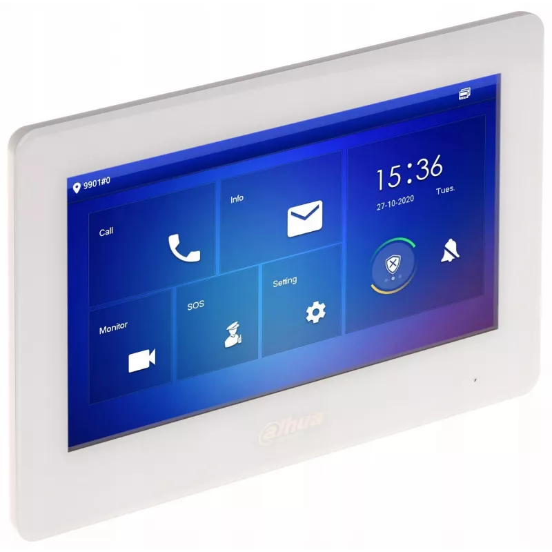 Monitor LCD 7 pollici Citofono IP Wi-Fi DAHUA VTH5422HW-W