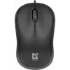Mouse ottico con filo DEFENDER PATCH MS-759 USB Type-A, ambidestro, 1000 DPI, nero