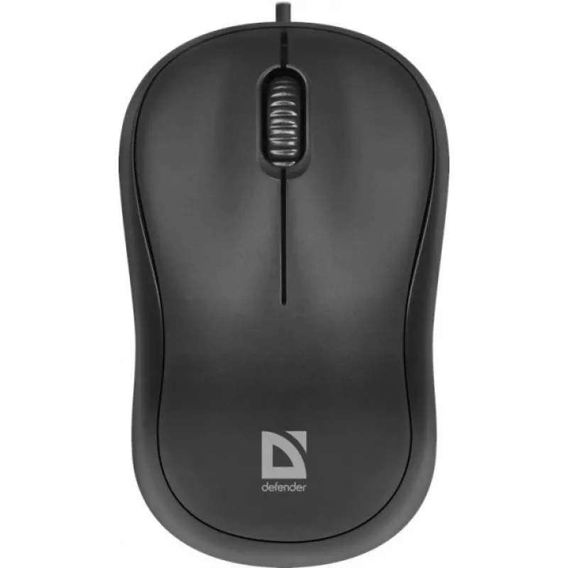 Mouse ottico con filo DEFENDER PATCH MS-759 USB Type-A, ambidestro, 1000 DPI, nero