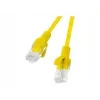 Lanberg PCU5-20CC-0025-Y Cavo patch Cat.5e UTP, 0,25 m, Giallo, confezione da 10