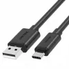Cavo USB-A a USB-C Unitek C14068BK, 2 m, USB 2.0, nero, connettore maschio-maschio