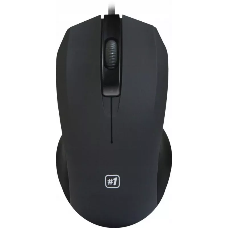 Mouse ottico con filo DEFENDER MM-310 USB Type-A, 1000 DPI, ambidestro, 2 tasti, nero, cavo 1,35 m