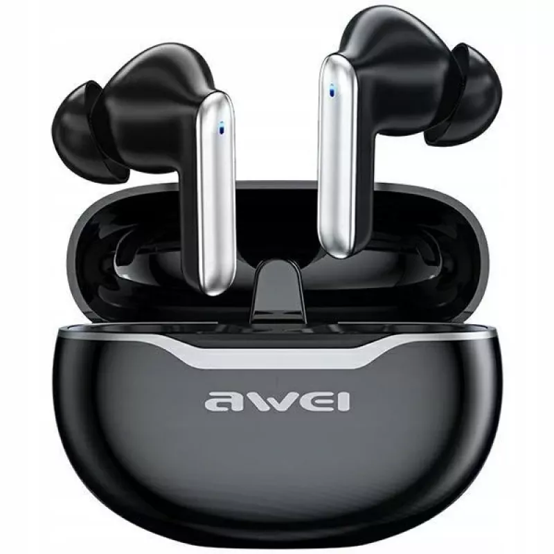 Awei cuffie Bluetooth 5.3 T50 TWS custodia di ricarica /nero