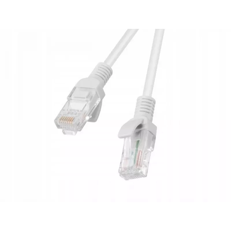 Cavo di rete LANBERG Cat6 RJ-45 a RJ-45, rame trefolo, U/UTP, 1,5 m, bianco
