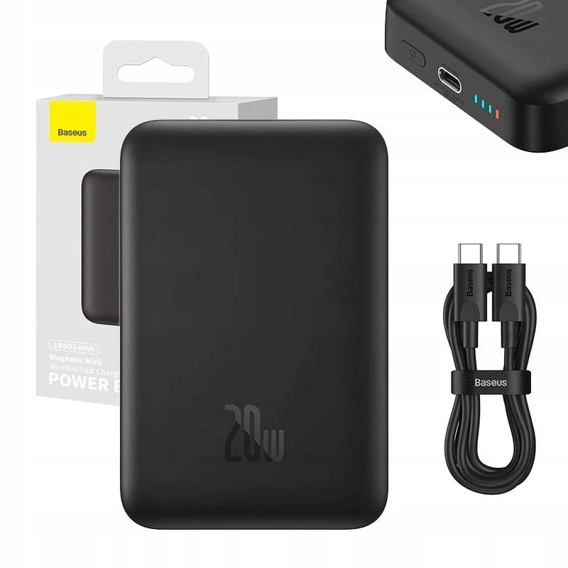 Baseus powerbank magnetica ricarica wireless MagSafe 10000mAh 20W