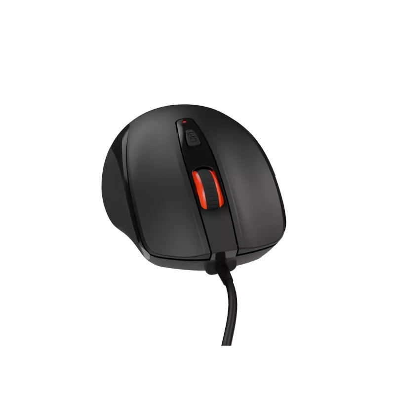 Mouse ottico con filo NATEC NMY-2047 USB Type-A, 4000 DPI, 6 tasti, per destrimani, retroilluminazione