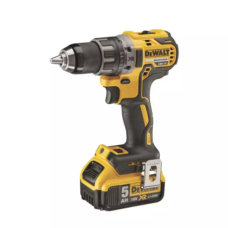 Avvitatore a batteria DeWalt XR con mandrino autoserrante 18V Li-Ion, spina europea